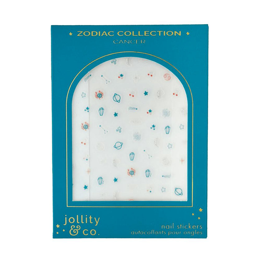 Zodiac Cancer Nail Stickers