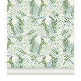 Papier peint Eagle Eye Chéri coloris Vert