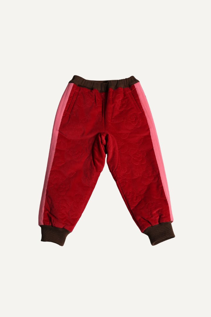 BLOOM PADDED TRACK PANTS