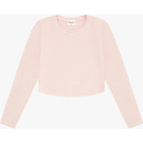Tenly Rayon Rib Curved Hem L/S Top