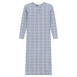 Brushed Rib Plaid Night Gown