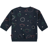 Outer Space Print Sweatshirt