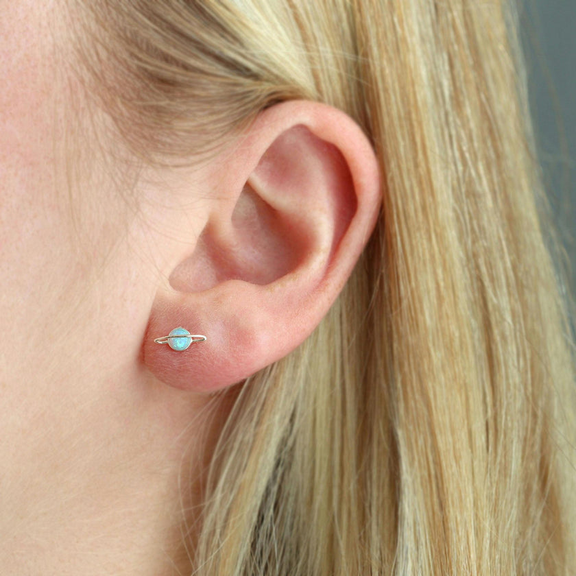 Saturn Stud Earrings