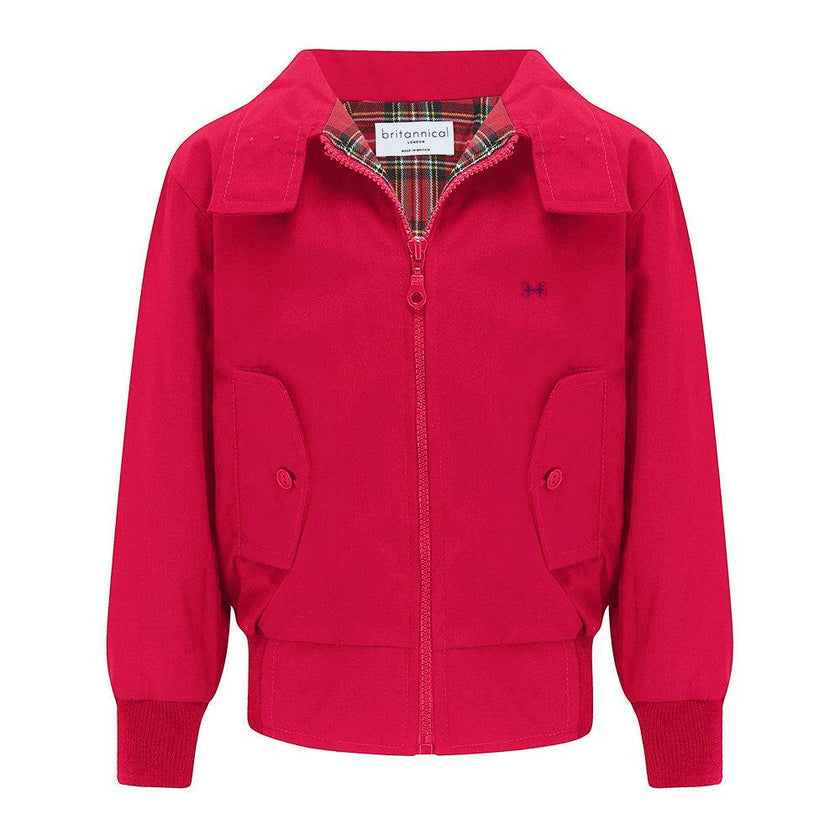 Carnaby Bomber Jacket - Pillar Box Red