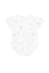 Pink Pumpkin Patch Smocked Bubble