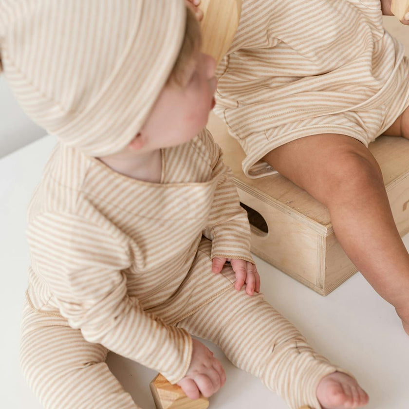 Riley Magnetic Baby Set in Stripes