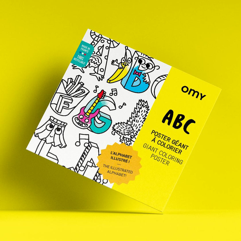 COLORING POSTER - ABC