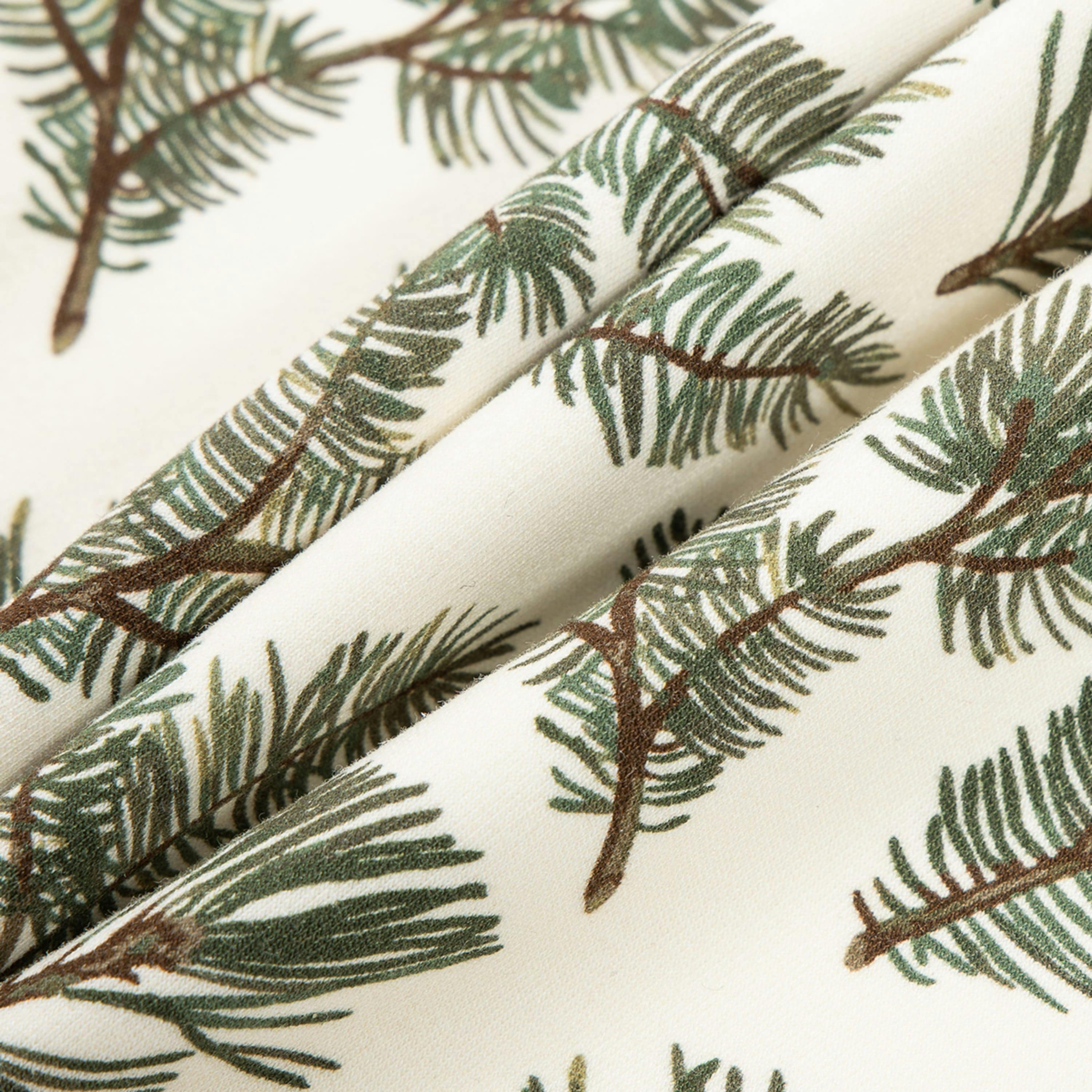 Pine Brushed Kerchief Bib