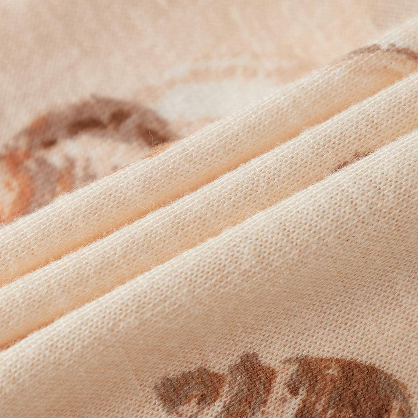 Seashells Bamboo Zipper Pajama