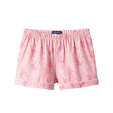 Girls Tee And Short Pajama Set | Pink Ballet