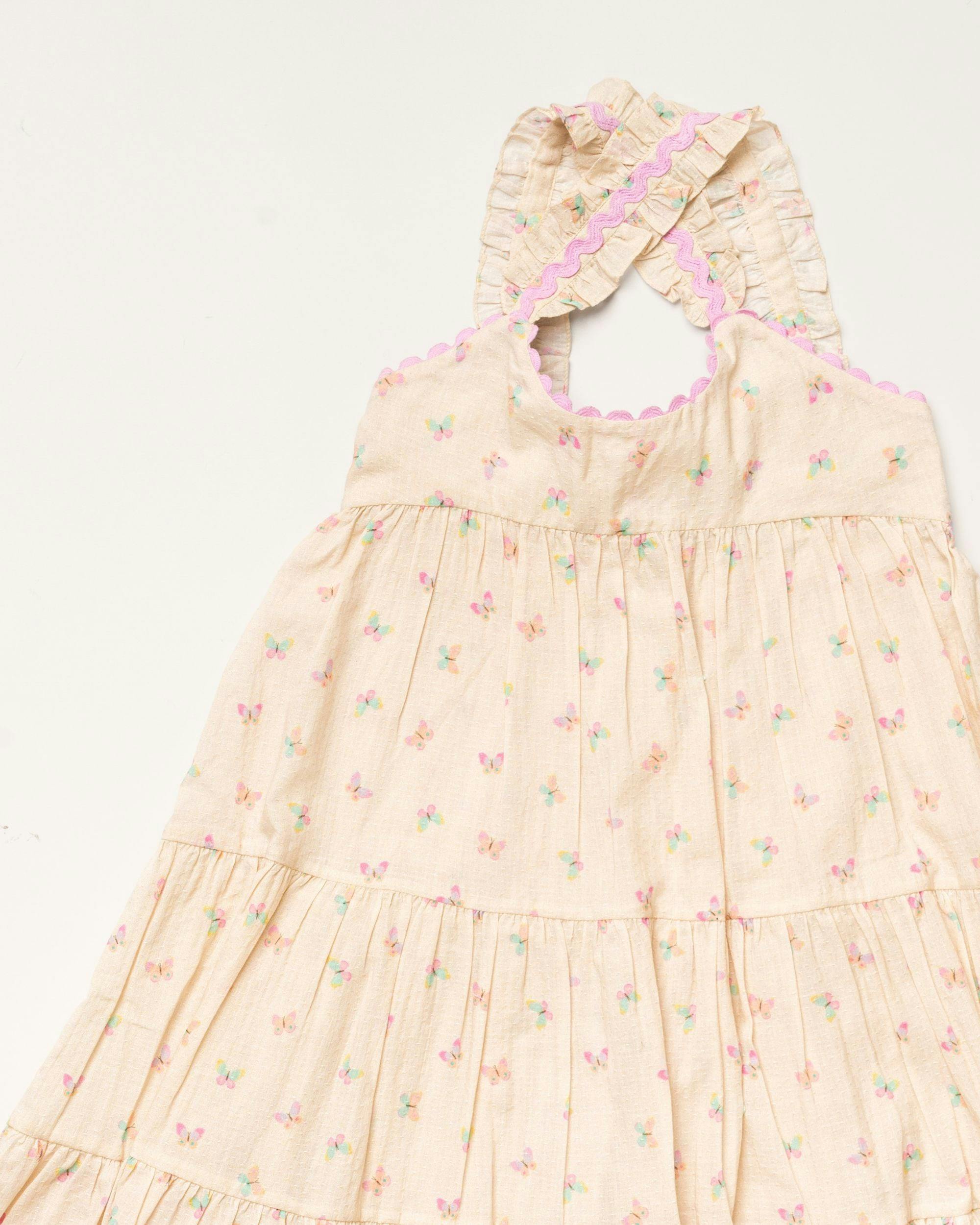Laura Dress - Butterflies print