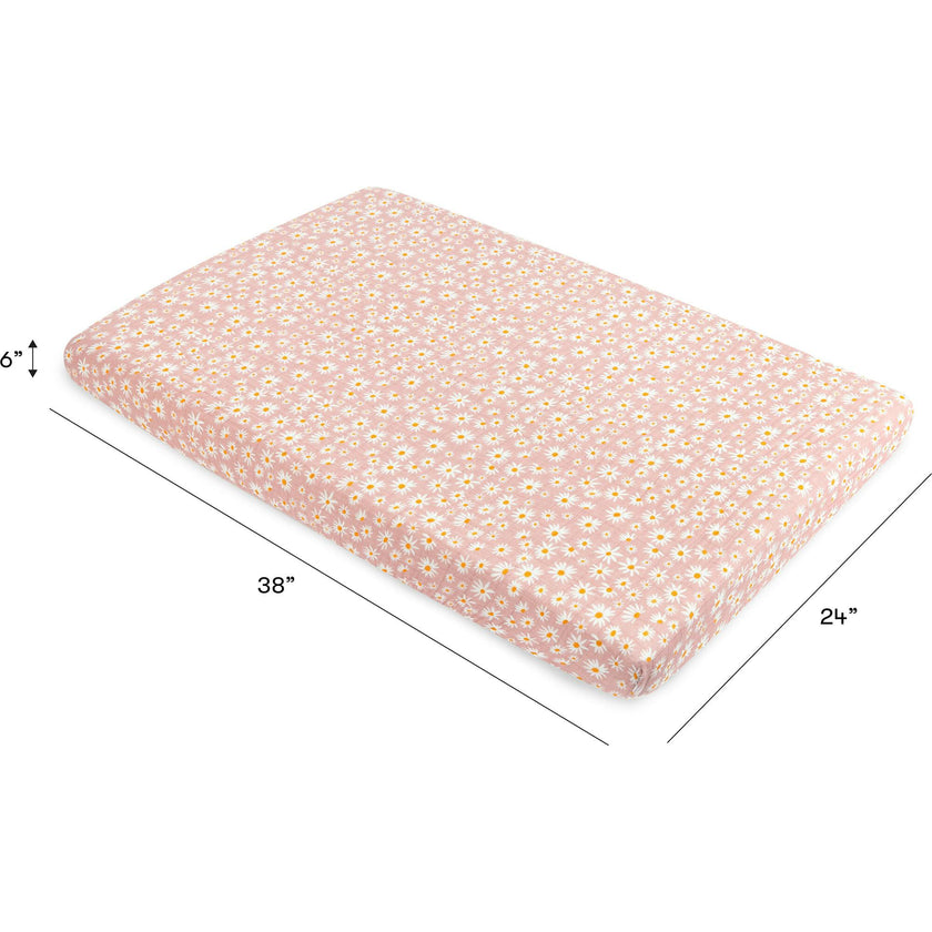 Organic Muslin Cotton Mini Crib Sheet