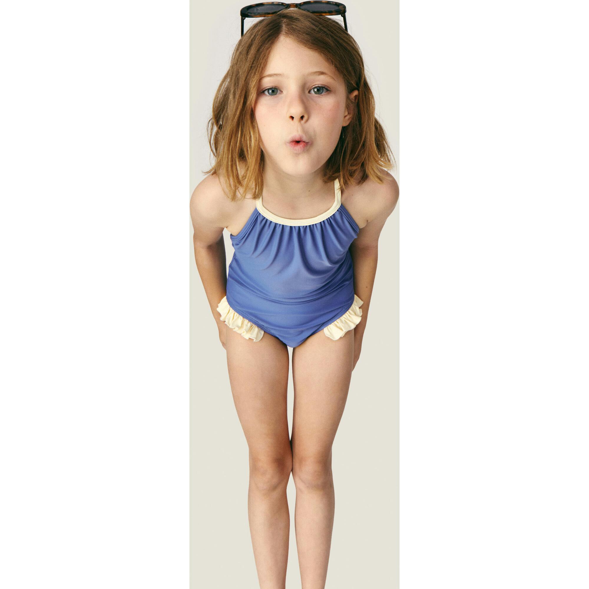 Mipounet SS26 Chiara, Swimwear Ecru Blue