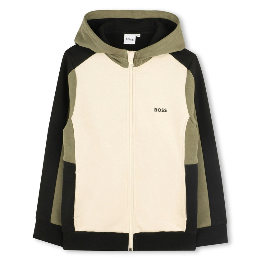 Ivory Hooded Cardigan