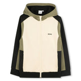 Ivory Hooded Cardigan