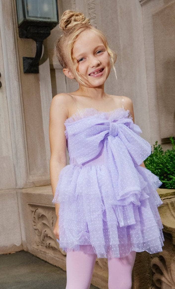 Dream Bow Mini Tulle Dress