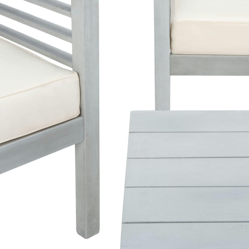 Alda Eucalyptus 4-Piece Outdoor Set