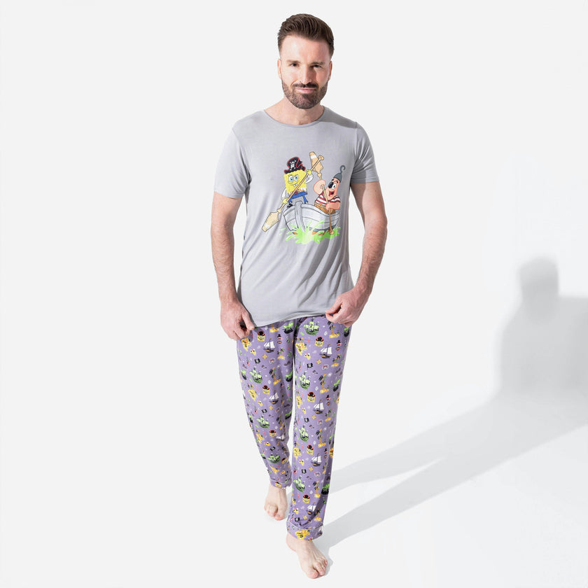 SpongeBob SquarePants: Flying Dutchman Bamboo Men's Pajama Set