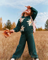 Knitted Sweater Jasper Printed Green