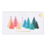 Rainbow Forest Honeycomb Decorations