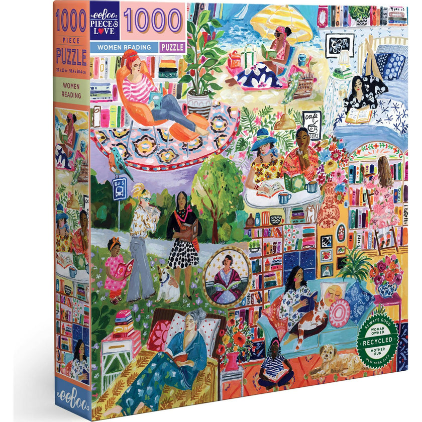 Piece & Love: Women Reading - 1000 Piece Puzzle