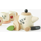 Wooden Tea Set & Tray
