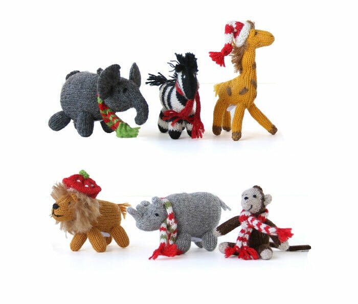 Safari Ornament Set
