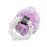 Pearl Petal Scrunchie set