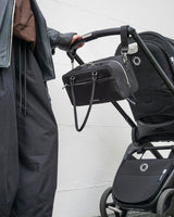 Riley Compact East-West Changing Bag Black Woven