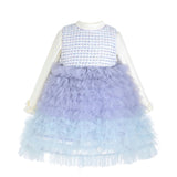 Light Purple Lina Pixie‑Twirl Dress Sets