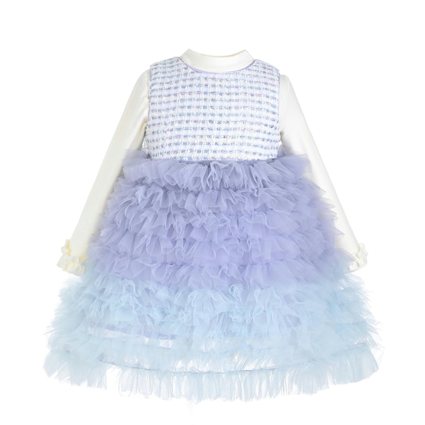 Light Purple Lina Pixie‑Twirl Dress Sets