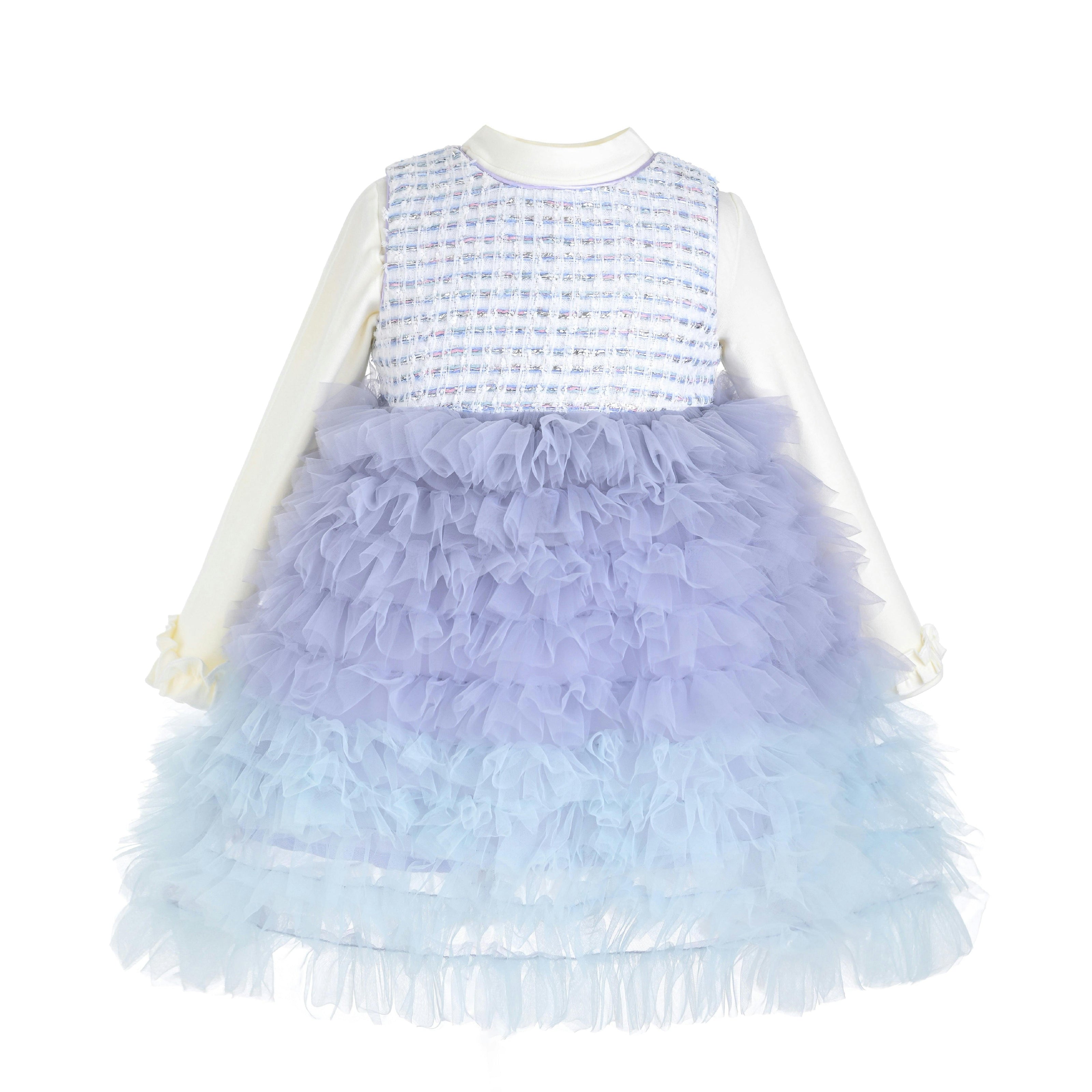Light Purple Lina Pixie‑Twirl Dress Sets