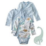 STERLING 3-Pack Side Snap Bodysuit