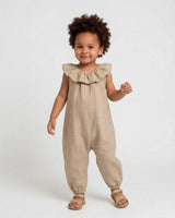 Marlowe Linen Romper | Antique Oat