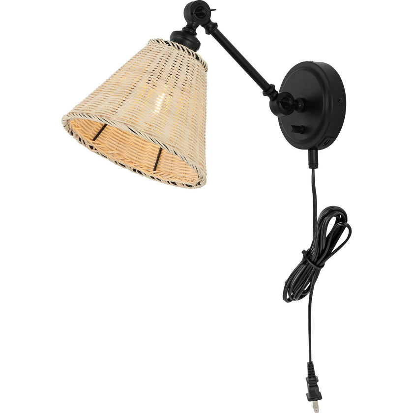 Oswynn Wall Sconces with USB Port