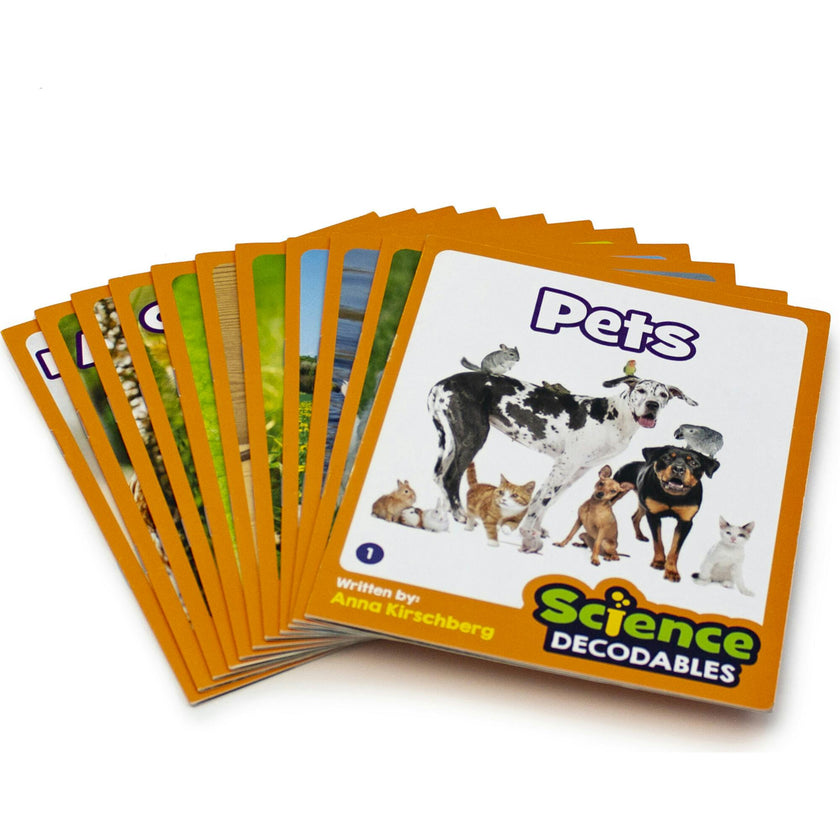 Science Decodables Phase 2 Non-Fiction Learning  Set