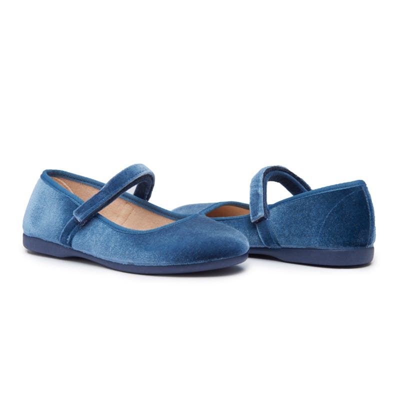 Classic Velvet Mary Janes