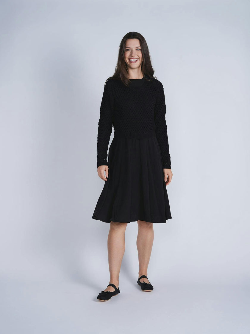 Woven Crochet Dress