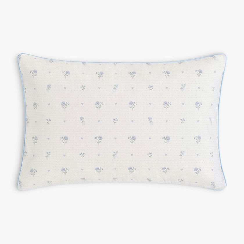 Ditsy Floral Toddler Pillow - Blue