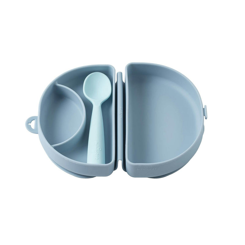 Fold & Scoop - Aquamarine + Aqua Spoon