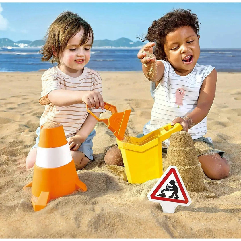 Sand Construction Playset - 4pc Beach Toy Set