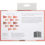 Blushing Meadow Petit Milestone Pennant