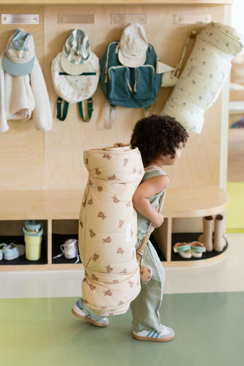 Organic Toddler Nap Roll-N-Rest Mat Set