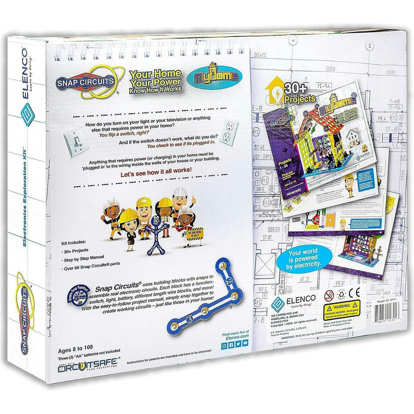 Sanp Circuits My Home  Electronics Building Kit STEM Learning Toy