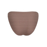 women's cafe flora mid rise bikini bottom