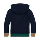 Organic Henley Sweater Hoodie