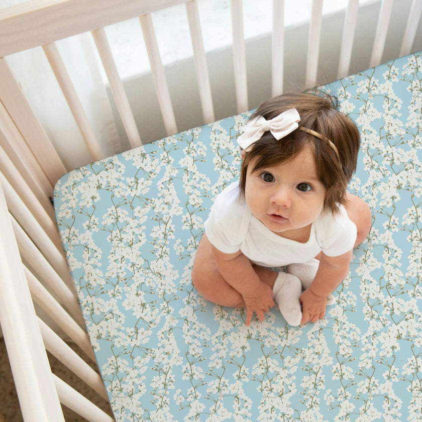 Print Organic Crib Sheet