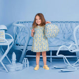 BONTON Noisette Baby Dress - Summer Blue