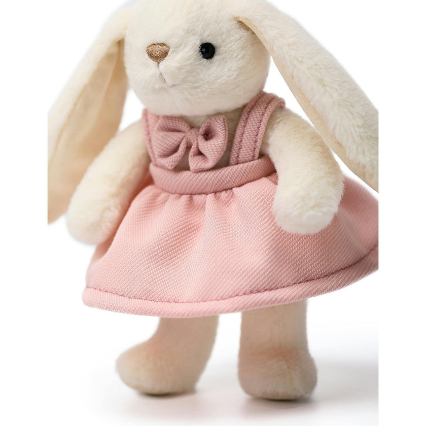Candy Bunny Rabbit Bag Charms — Soft Weighted Cuddle Stuffed Animal