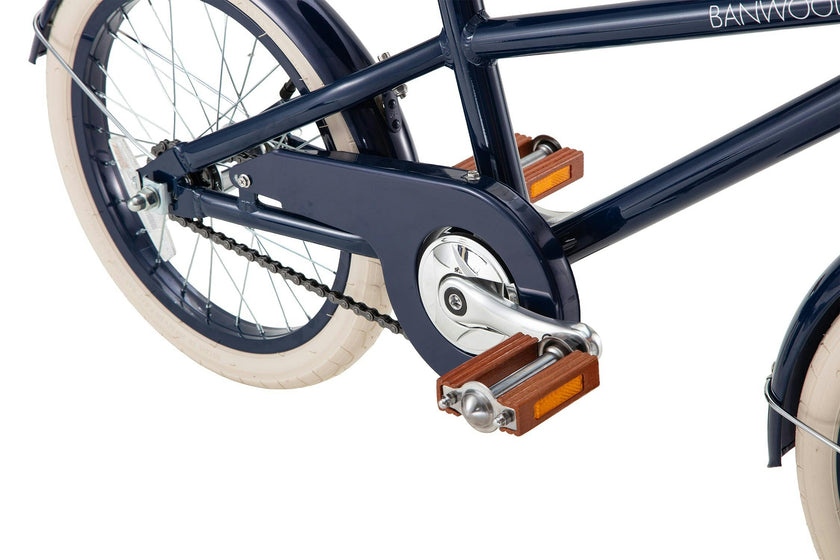 BANWOOD 16" CLASSIC BICYCLE VINTAGE - NAVY BLUE